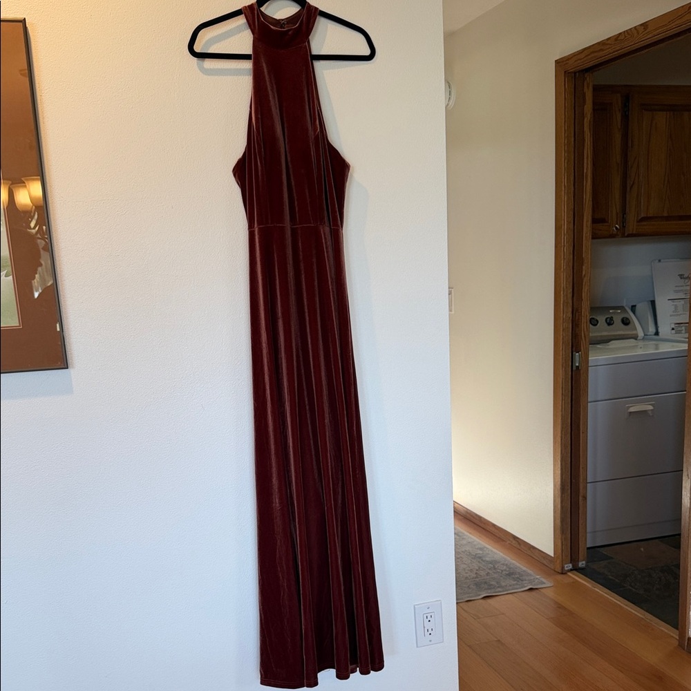 Revelry Halter Maxi Dress